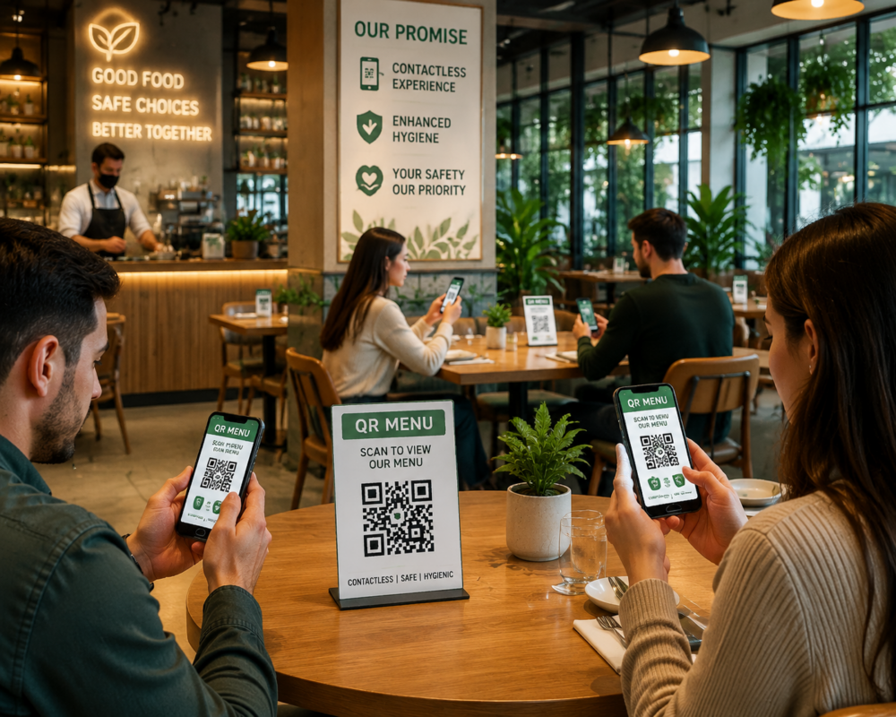 المنيو الرقمي QR Menu