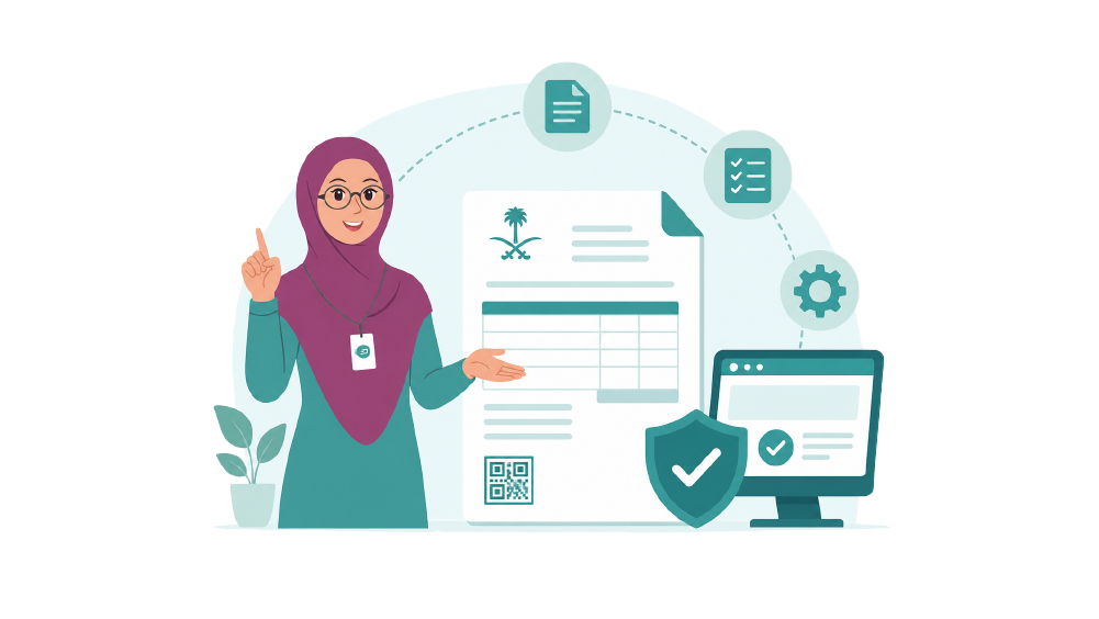 فاتورة ضريبية السعودية
