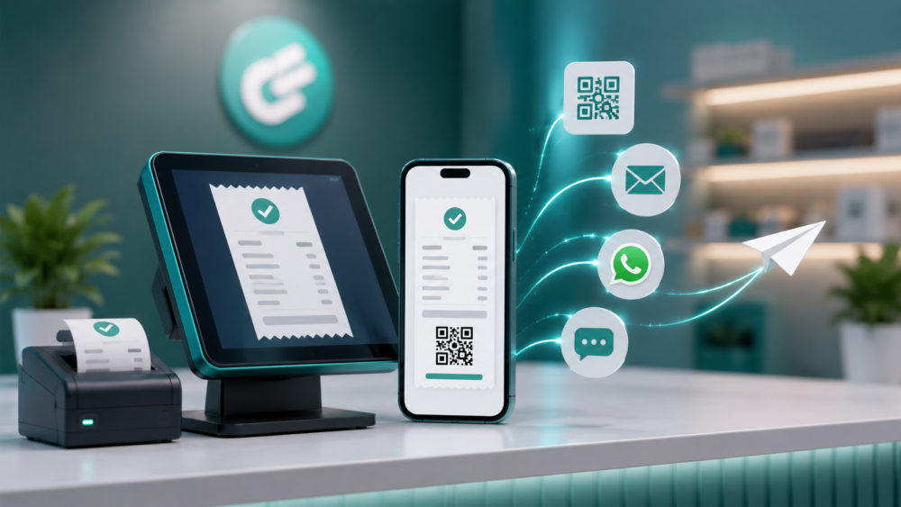 إصدار إيصالات رقمية ومشاركتها خلال ثوانٍ