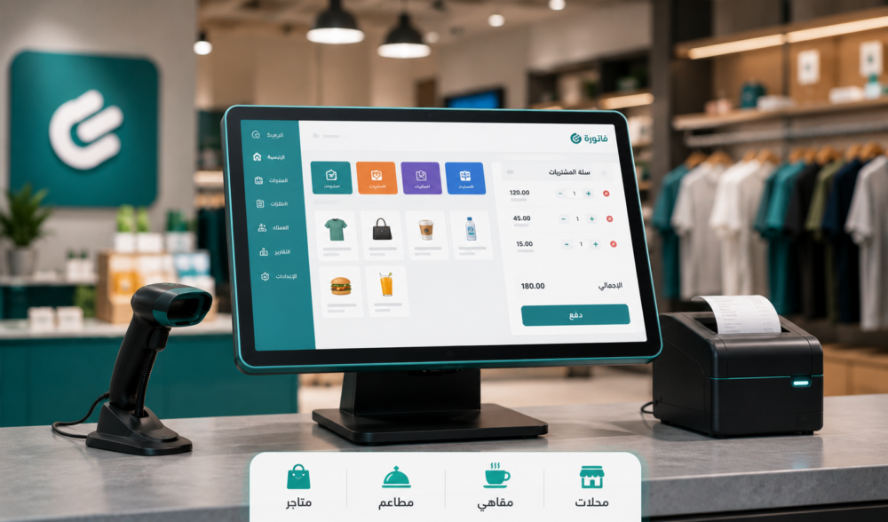 نظام كاشير سهل الاستخدام لإدارة عمليات البيع