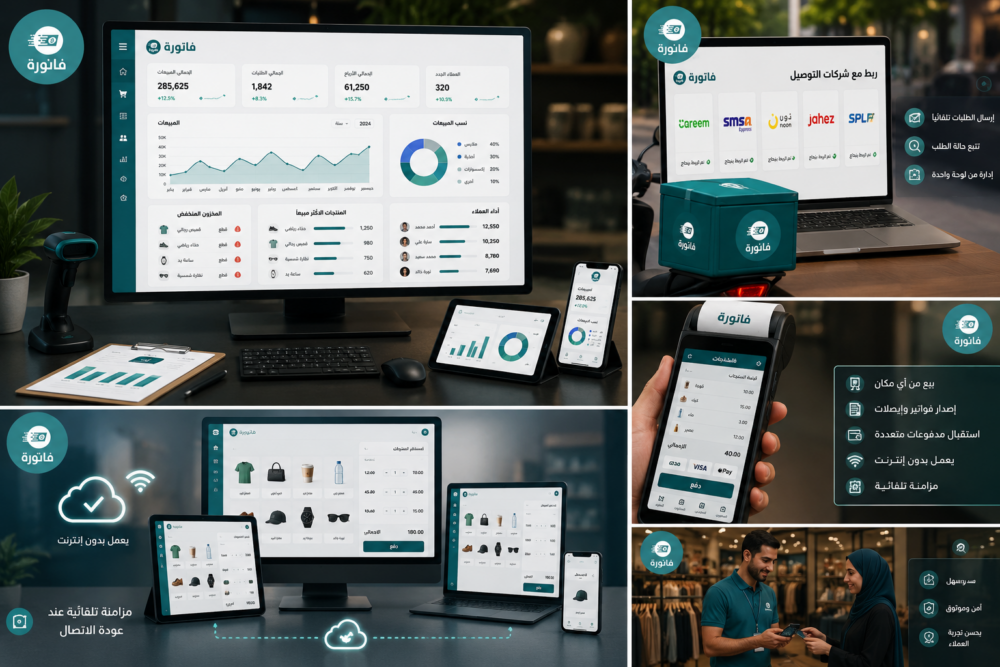 نظام كاشير متنقل (Mobile POS)