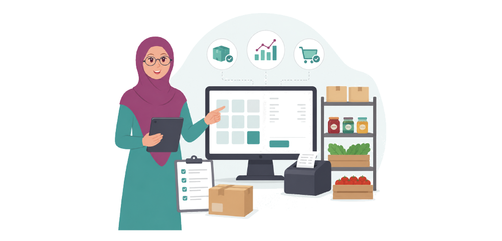 إدارة المخزون POS للمتاجر والمطاعم | فاتورة