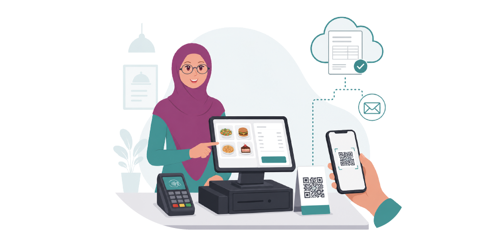 الدفع عبر QR Code في نظام الكاشير POS