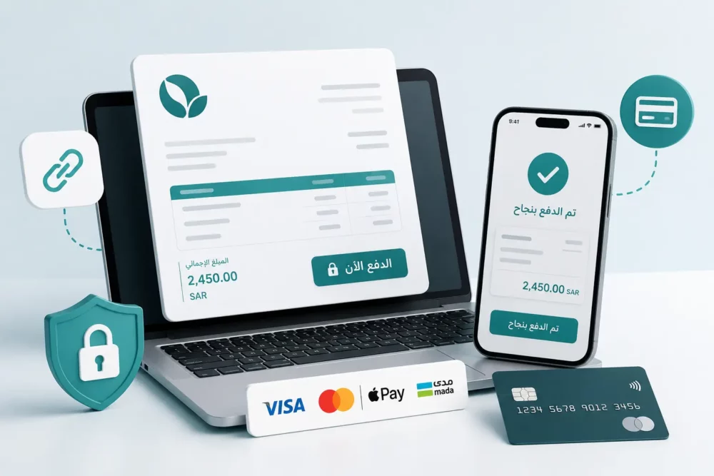 تحصيل المدفوعات إلكترونياً
