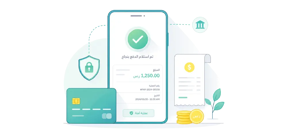 تحصيل المدفوعات إلكترونياً