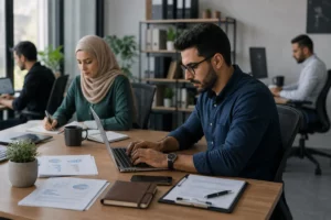 إدارة شركة خدمات